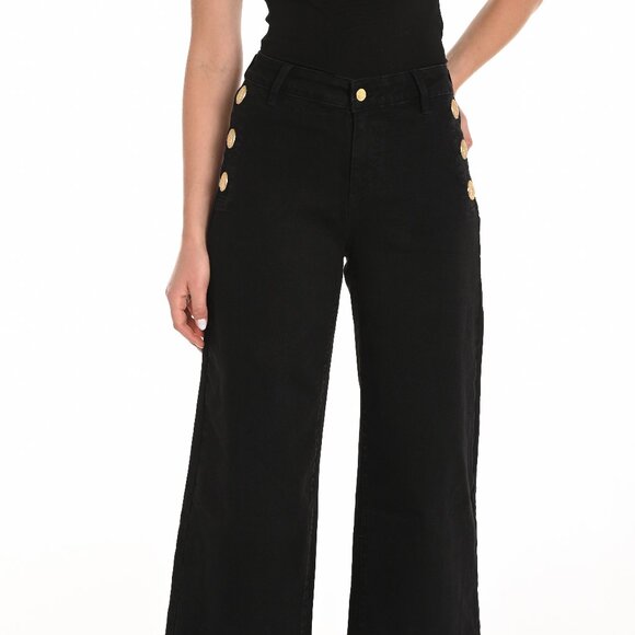 246242U Black Military Style Denim by FRANK LYMAN